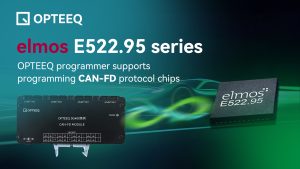 OPTEEQ Programmer Supports Programming CAN-FD P...